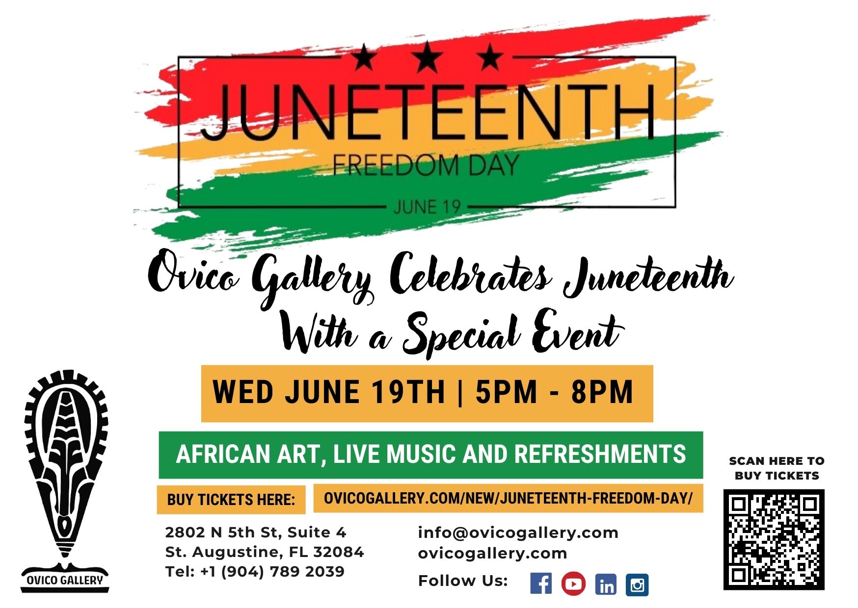 Celebrate Juneteenth at Ovico Gallery!