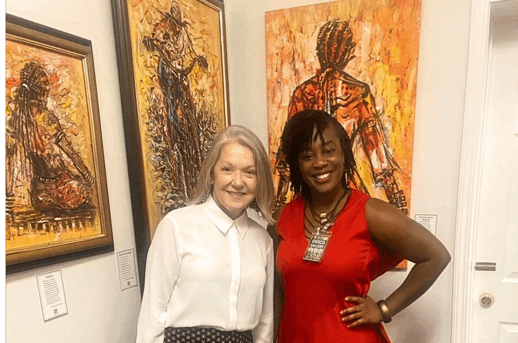 Beyond Aesthetics: How Cynthia Found African Art Pieces That Told Stories Through Poetry  