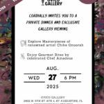 An Intimate Night of Art & Flavor: Private Chef Dinner at Ovico Gallery