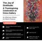 The Joy of Gratitude – A Thanksgiving Celebration at Ovico Gallery