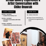 Virtual Gallery Experience & Artist Conversation with Chike Onuorah